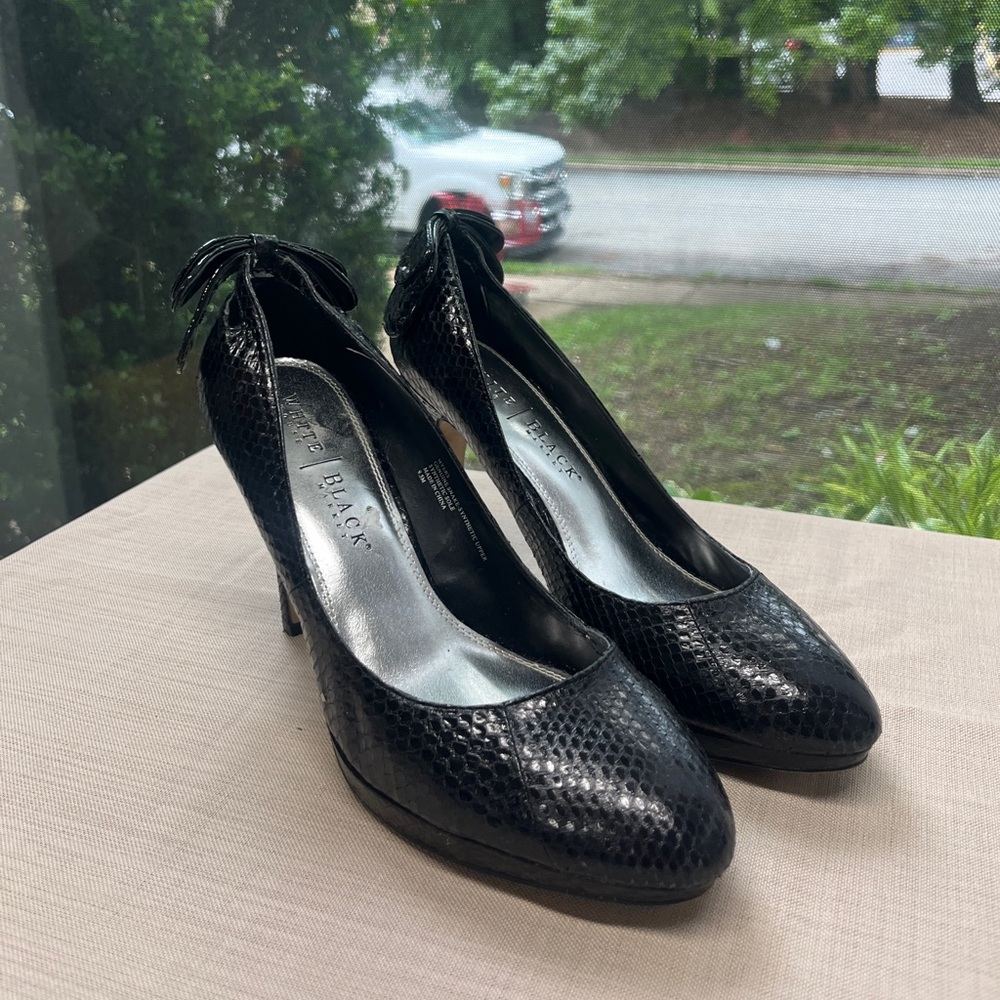 White House Black Market Black Heels